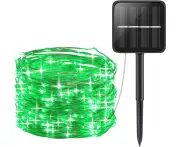 100 LED Solar Powered String Lights, Solar Christmas Lights Outdoor Decorations, Fairy Lights, Solar Decoration Lights