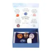 Taurus Gemstone Crystal Tumblestone Set