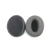 1Pair Replacement Earpads Ear Cushion Sponge Earmuffs for HD4.50BT HD4.50BTNC HD4.40BT HD4.30 HD350 Earphones Ear Tips - Cotton linen cloth