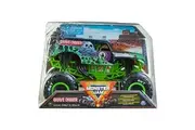 Monster Jam, Official Grave Digger Green/Black Monster Truck, Collector Die-Cast Vehicle, 1:24 Scale, Kids Toys for Boys Ages 3 and up