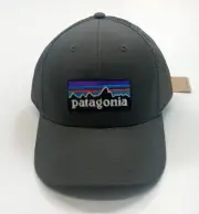 PATAGONIA P-6 Logo LoPro Trucker Hat #38283 FORGE GREY (FGE)
