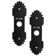2PC 9 in. Edger Blade Fit Ryobi 638006008 RY13050 RY13050A RY15518 RY40030 Edger