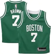 Jaylen Brown Boston Celtics NBA Kids 4-7 Green Icon Edition Player Jersey