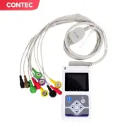 12 Channels CONTEC TLC5000 ECG Holter,ECG /EKG Monitoring System,Dynamic ECG,CE