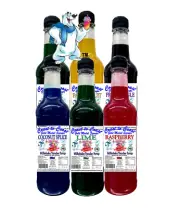 6 X 500ml Assorted Flavours Coast to Coast Gold Medal Syrups Milkshake/Sundae