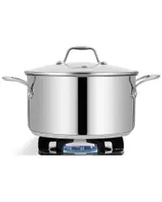 Nutrichef 8Qt Stainless Steel Cookware Stockpot