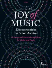 Joy of Music Discoveries from Schott Violin Classical Recital Sheet Music Book
