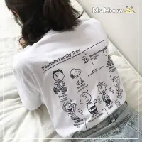 在飛比找蝦皮商城精選優惠-現貨 韓版SNOOPY&Family短袖棉T(M/L/XL)