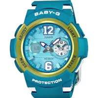 在飛比找PChome24h購物優惠-CASIO Baby-G 活力甜心運動休閒腕錶-藍