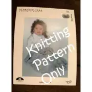 New Plymouth Yarn Design Studio S408 Baby Rimini Carriage Cover Blanket Pattern