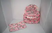 KXT Panda Mesh Backpack, See Through Casual School Backpack, Waterproof Bag - NW