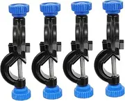 LIFKOME 4Pcs Adjustable Right Angle Clamp Holder Cross Clamp for Laboratory Use Boss Head Clip for Fixing Labs Stand Fine Workmanship Essential Laboratory Equipment