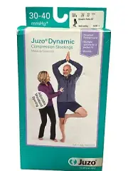NOB Juzo Diabetic Compression Stocking Pantyhose 3512AT Sz lV 30-40 mmHg OT Nude