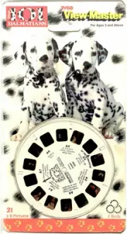 Disney's 101 Dalmatians Movie 3d View-Master 3 Reel Packet SEALED