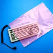 PINK ANTISTATIC OPEN AND ZIP 4MIL 24" X 36" BAGS 100 PER CASE NEW