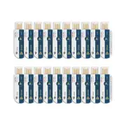 U10T 20 Pack USB Temperature Data Logger Single Use Temp Recorder with PDF an...