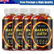 Male Health Gummies Penis Bigger Grow Longer Max Girth Boost Stamina Performance