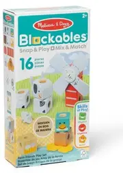 Melissa & Doug - Blockables Farm Friends Play Set