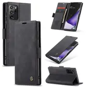CaseMe Samsung Galaxy Note 20 Ultra Classic Folio Case Cover Skin [Black]