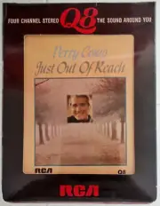 Factory Sealed Quadraphonic 8-Track Tape: Perry Como - Just Out Of Reach