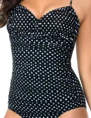 MIRACLESUIT RIALTO SPOT MIRACLE SWIM SUIT CRUISE BATHING SWIMMING COSTUME PADDED