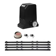 Lockmaster Automatic Sliding Gate Opener Kit Keypa