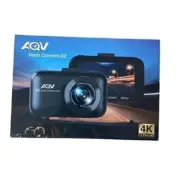 AQV 4K+1080p Built In GPS Front & Rear Vehicle Dash Camera