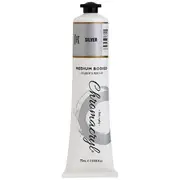 Chromacryl Student Acrylic Paint 75mL Silver