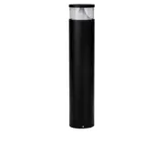 Divad LED Bollard Light Small Round Tri Colour 240v/24v in Black Havit Lighting - HV1628T-BLK-240V-RND, HV1628T-BLK-24V-RND