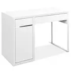 Artiss Computer Desk Drawer Cabinet Home Office Study Table White 105CM