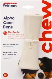 PetStages Alpha Core Bone Dog Chew Toy By Outward Hound - Medium - New, With Tag