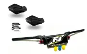 Fasst Flexx Flex 14 Handlebars Yellow Powermadd Sentinel Hand Guards Black ATV
