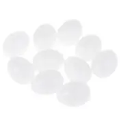 10x White Solid Plastic Solid Pigeon Eggs Dummy Fake Eggs Hatching Supplies^R CR