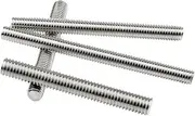 All Thread Rod Threaded Rod 5pcs/lot M3 M4 Stainless Steel Full Thread Rod Threaded Bar Rod Stud Length 30mm to 250mm(X130mm M4)