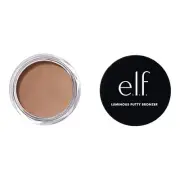 e.l.f. Luminous Putty Bronzer, Lightweight Putty-to-Powder Bronzer For A Radiant