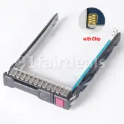 2.5" SFF SAS/SATA for HP Apollo 2000 Gen10 Hard Drive Caddy Tray with chip LED