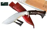 8" Blade WWI Historical Gurkha Kukri knife Blocker Handle Hand made In Nepal