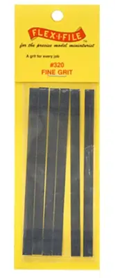 Flex-I-File 320 Fine Grit Tapes Fine Set of 6