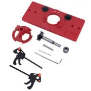 35mm Hinge Drilling Jig Concealed Drill Guide Locator Woodworking Tool
