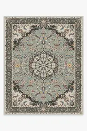 245' x 305' | Machine Washable Runner Rug | Kid & Pet Friendly | Indoor Rug | Sima Sage Flatwoven Rug | Ruggable