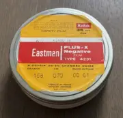 MEGA RARE! Eastman Kodak Plus-X 4231 B&W Negative film 35mm, Bulk Roll, 200’ft