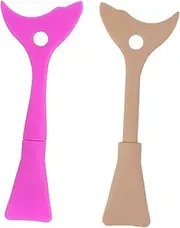 BELLIFFY Women Eyeliner Applicator Tool 2pcs Silicone Makeup Tools Mascara Make up Eyeliner Shield for Eyes