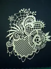 Stunning GOLDWORK LACE WEB DIE ETL436 Tattered Lace NLA