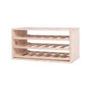 18 Bottles Shelves Wine Rack