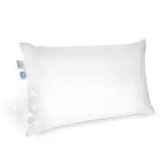 Goose Down Sleeping Pillow White 600 Fill Power with 400 Thread Count 100% Co...