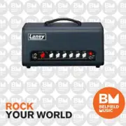 Laney CUB-SuperTop Guitar Amplifier 15W Valve Amp Head w/ Reverb -Belfield Music