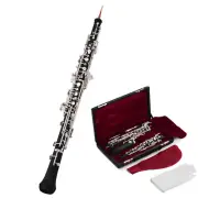 Oboe C Key Semi-Automatic Style Silver-Plated Keys with Case & Accessories C7E3