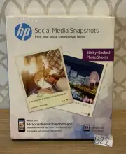 HP,Media Snapshots, (4x5 inch), 25!Hp Social Media Snapshots,New ‼️