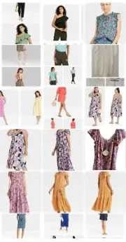Wholesale Bundle Box Clothing 8 - 10 Dresses / Top Lot RESELL NEW