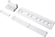 1Set Integrated Fridge Door Plastic Mounting Bracket Fixing Slide Kit for Freezer Refrigerator Door Shelf Rail for Refrigerator